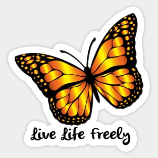 Monarch Butterfly Sticker